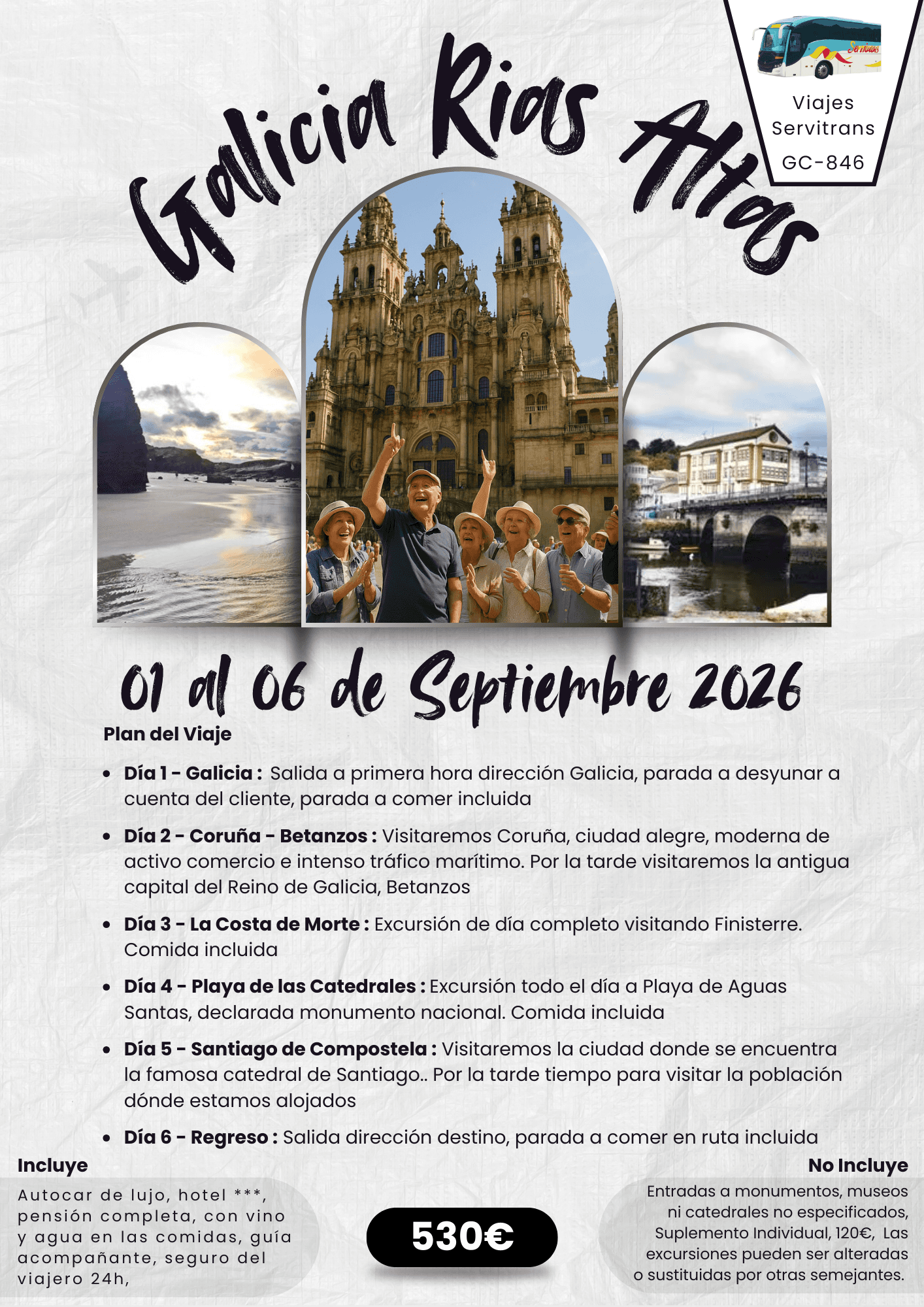 Portada del circuito GALICIA RIAS ALTAS