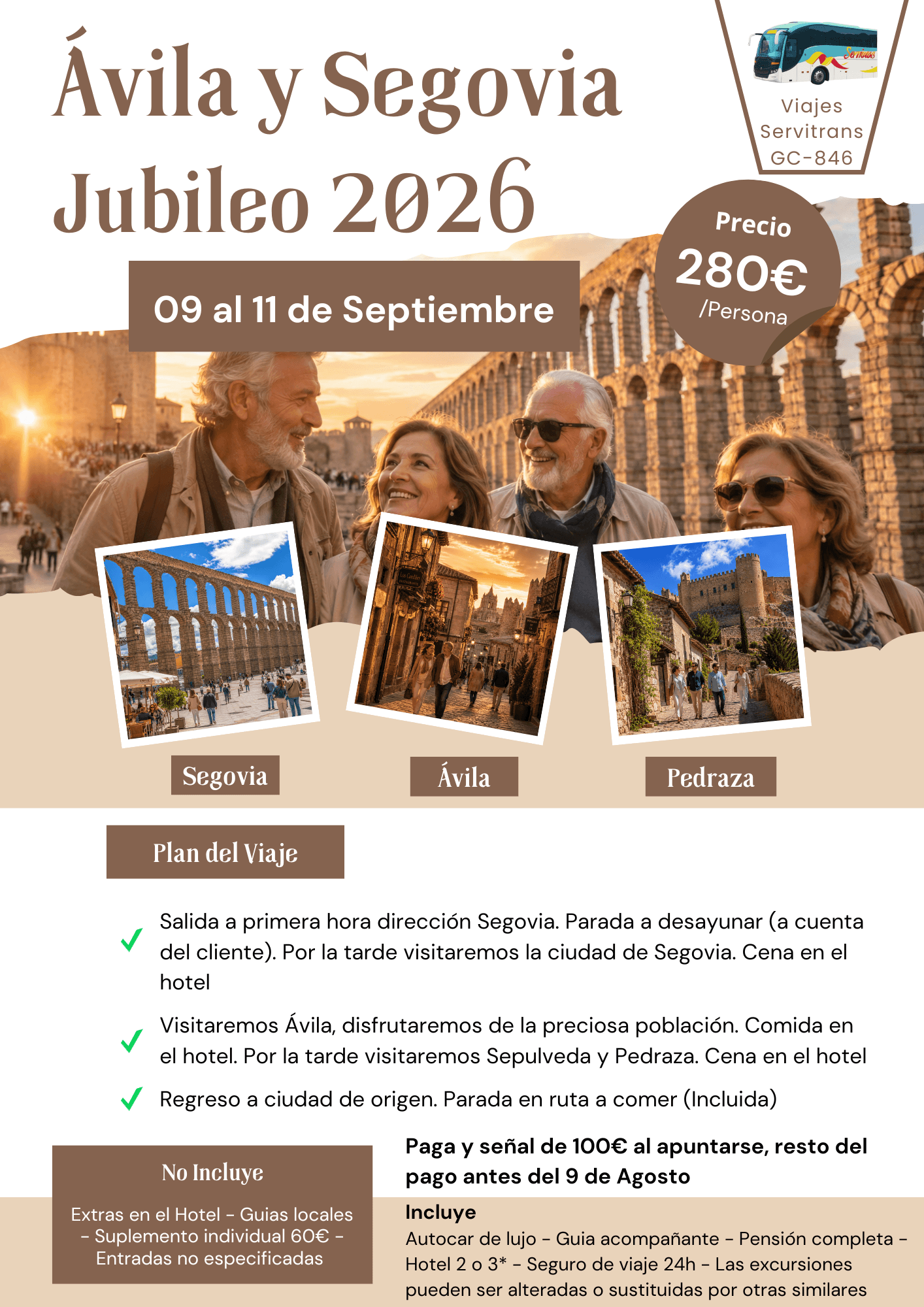 Portada del circuito Avila y Segovia
