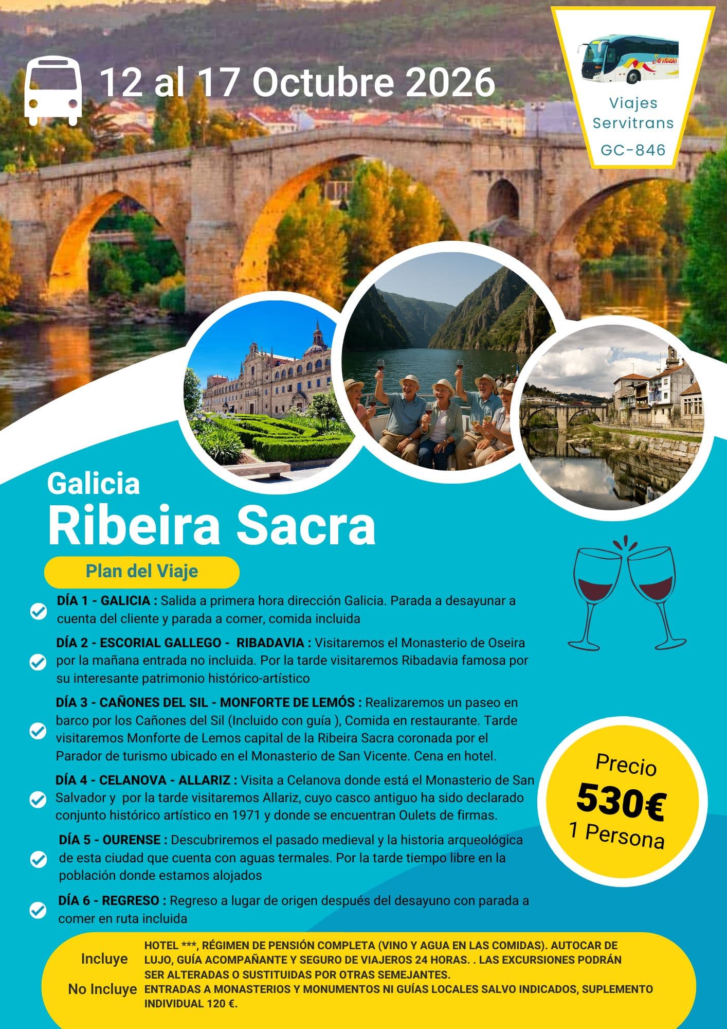 Portada del circuito RIBEIRA SACRA