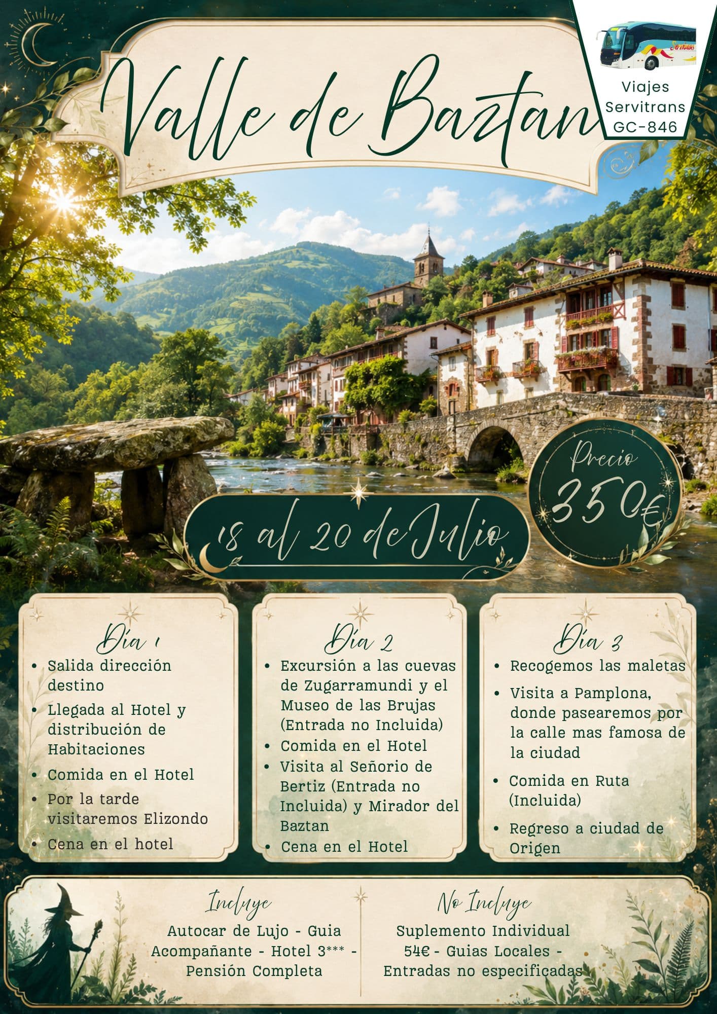 Portada del circuito Valle de Baztan