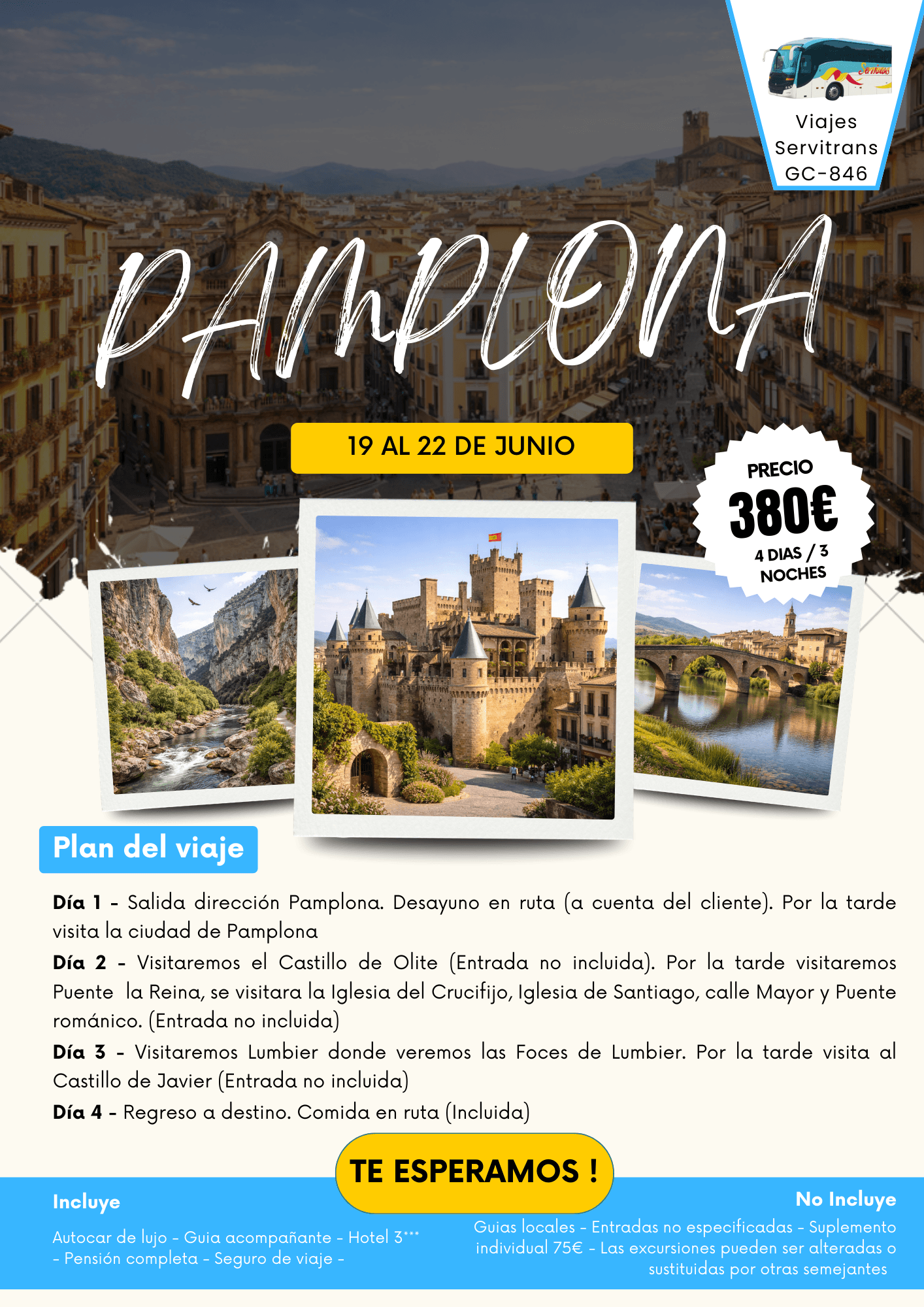 Portada del circuito Pamplona