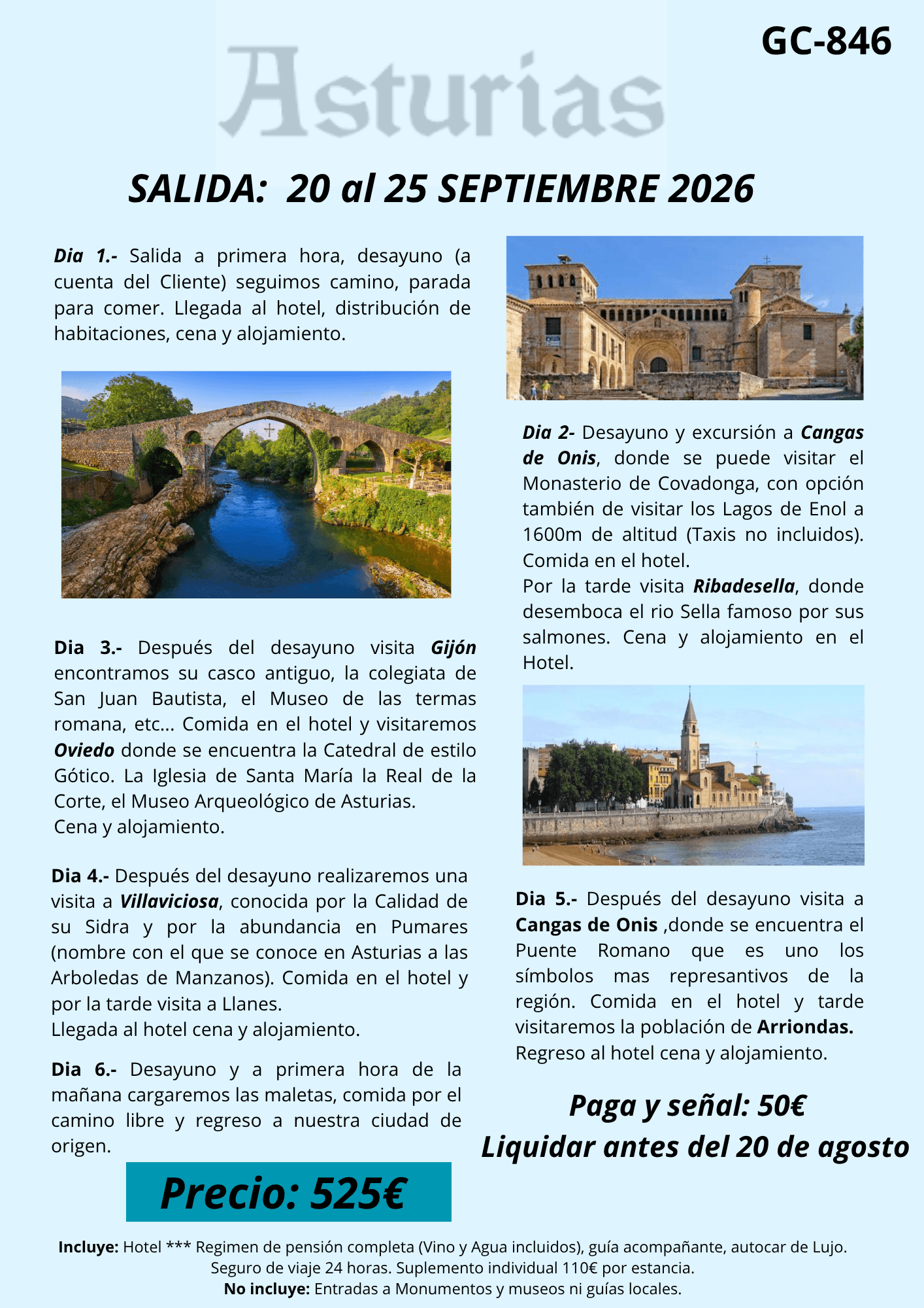 Portada del circuito Asturias