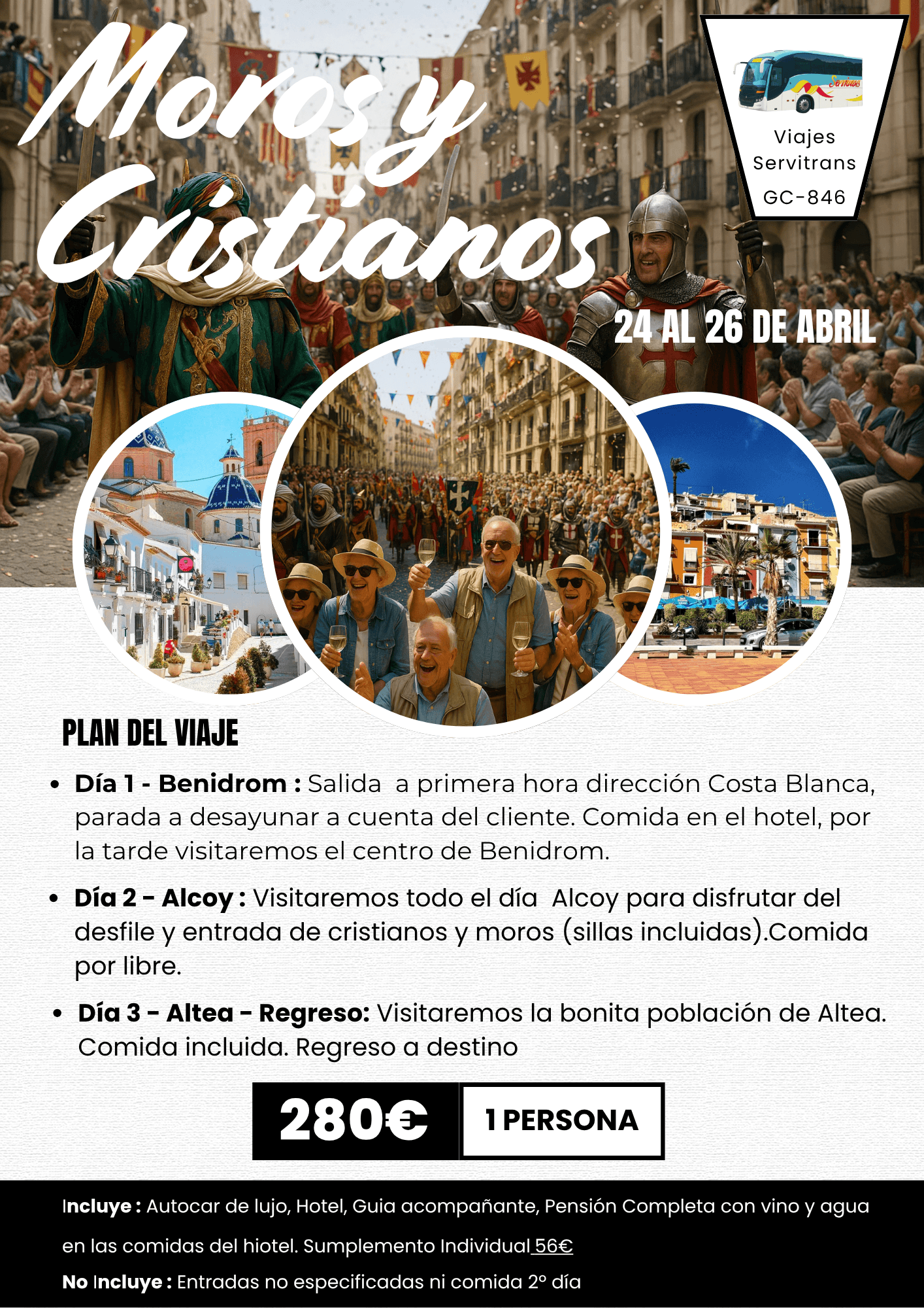 Portada del circuito Moros y Cristianos