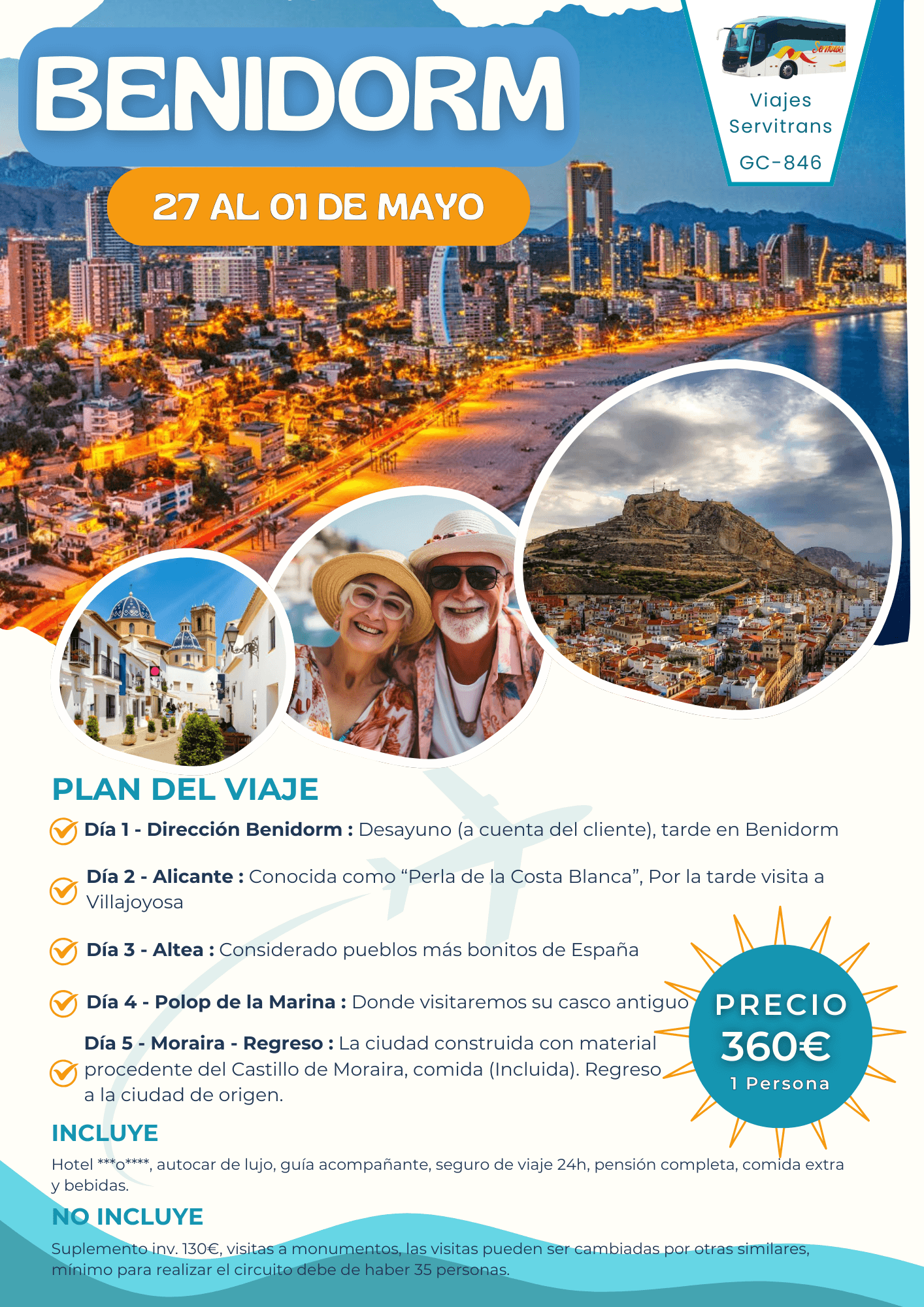 Portada del circuito Benidorm