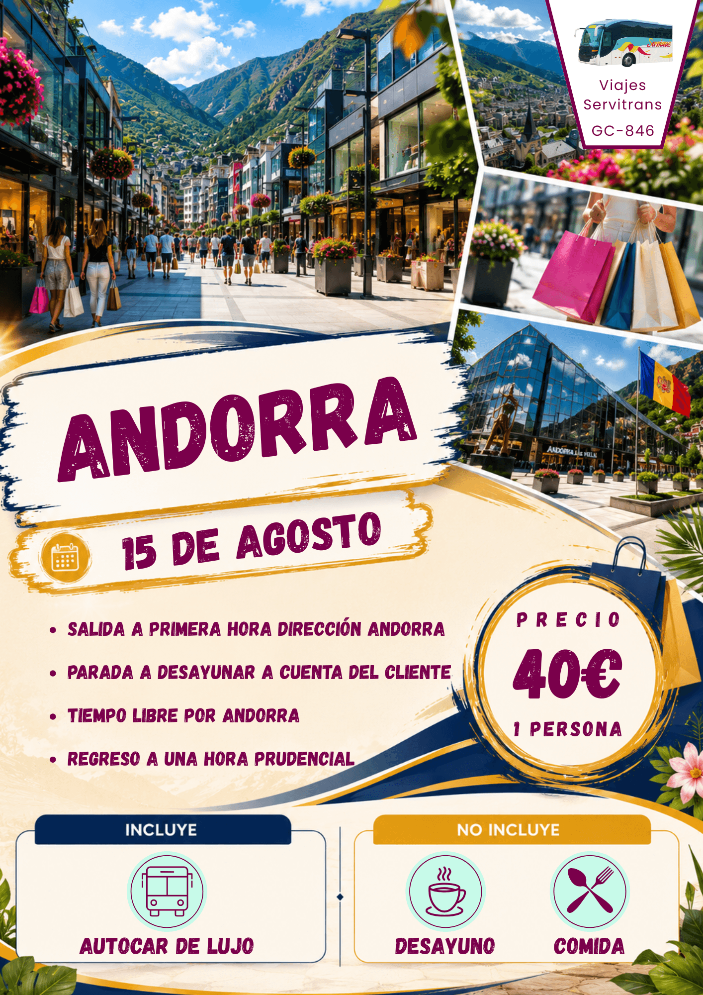 Portada de la excursión Andorra