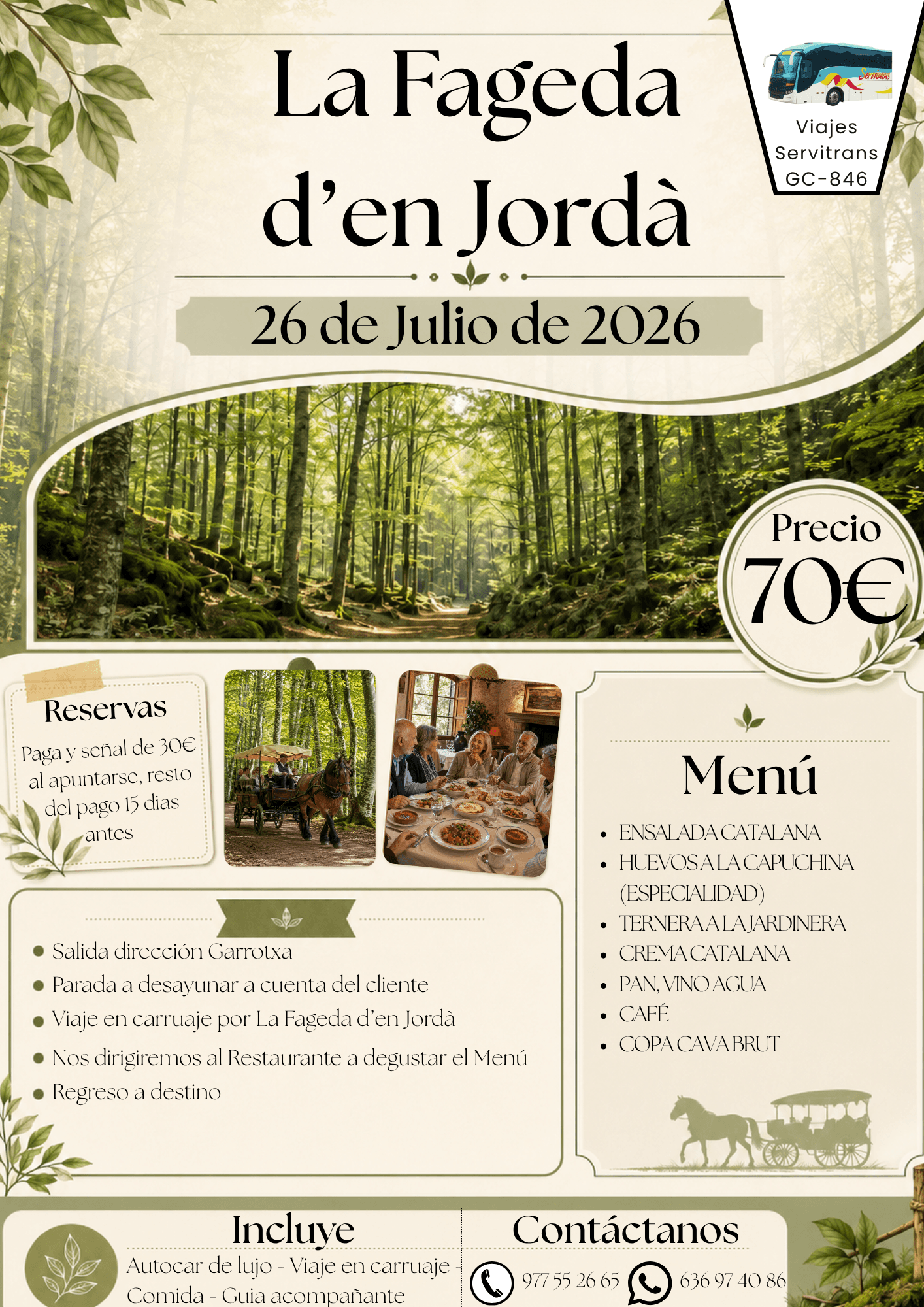 Portada de la excursión Fageda d en Jordà
