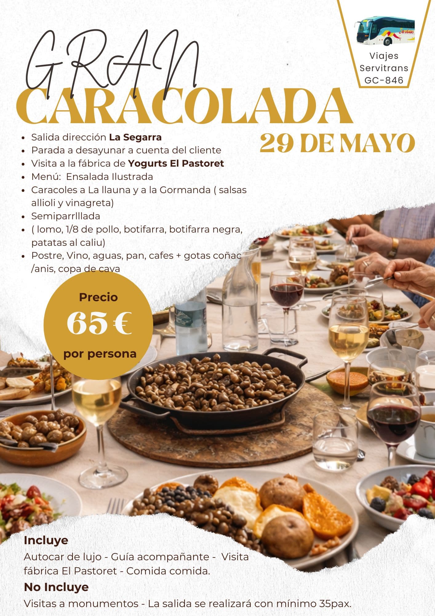 Portada de la excursión Caracolada + El Pastoret