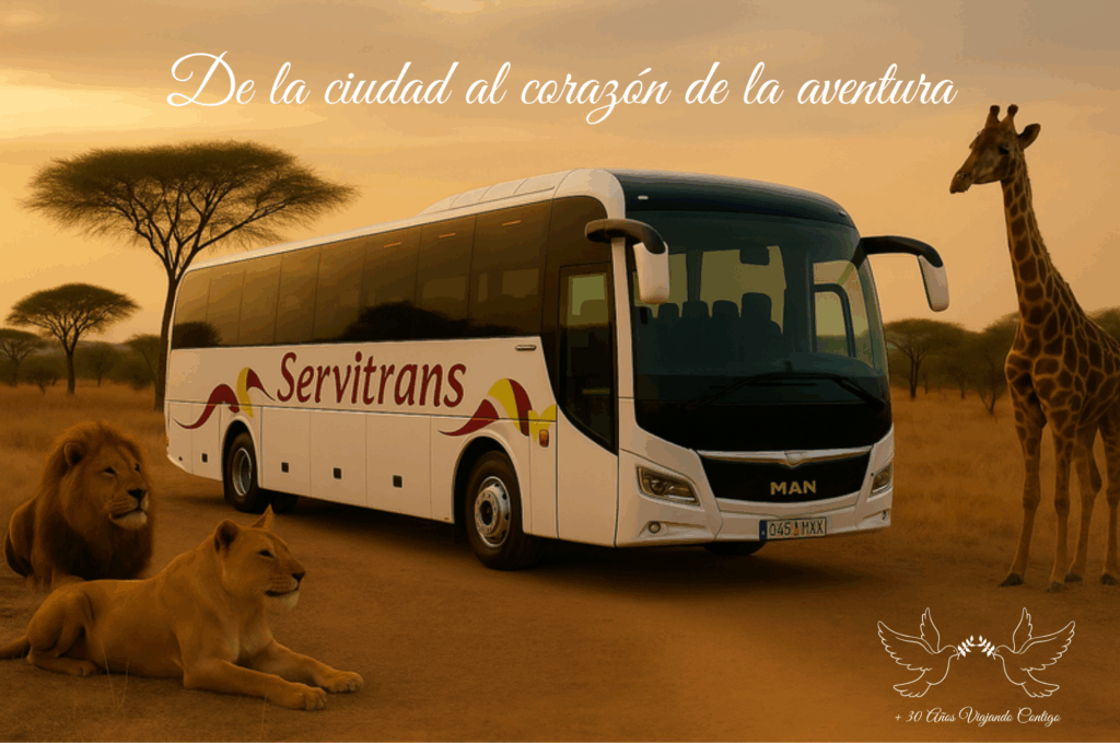 De la ciudad al corazon de la aventura